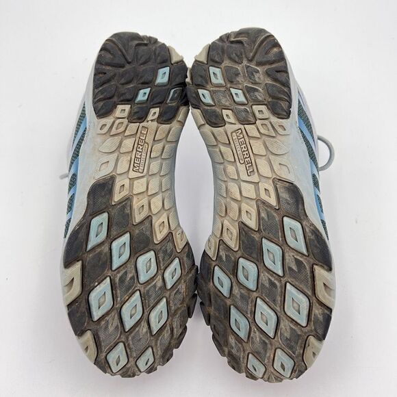 Merrell Siren Edge Q2 Trail Shoe - Women's 8.5 Blue Hiker | Waterproof USPS $90 - Picture 2 of 10